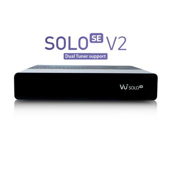 Satelitný prijímač DVB-S/S2 VU+ SOLO SE V2 1xDual Black