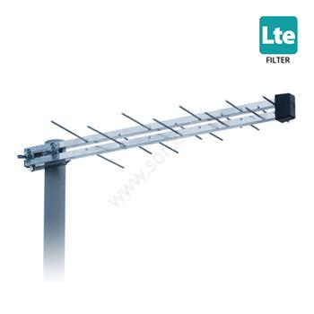 Anténa terestriálna pasívna LTE filter Iskra P-18 FLT H/V LTE800