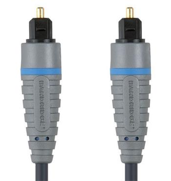 Bandridge digitálny optický audio kábel TOSLINK, 1m