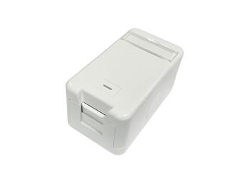 Box/krabica Lanview na omietku pre 1x keystone RJ45