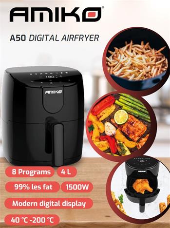 Digitálna teplovzdušná fritéza Amiko A50