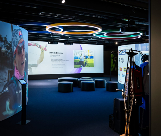 Interaktívne kioskya zážitkové expozície