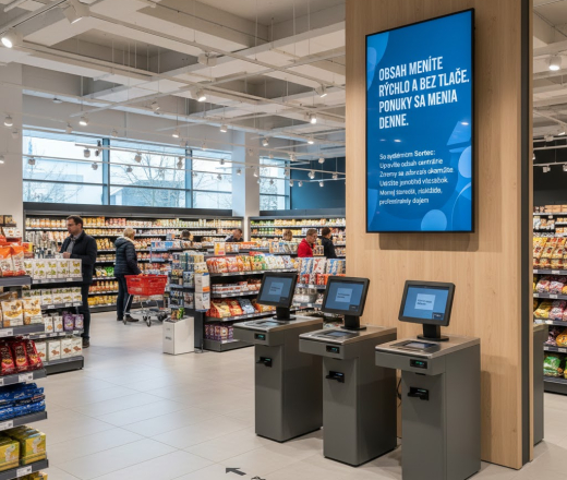 Obsah meníte rýchlo a bez tlače