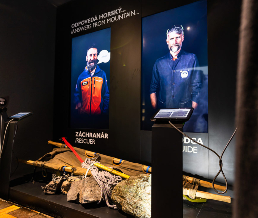 Keď obrazovka sprevádza návštevníkov