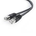 Gembird patch kábel Cat6 UTP, 2 m, CCA, čierny