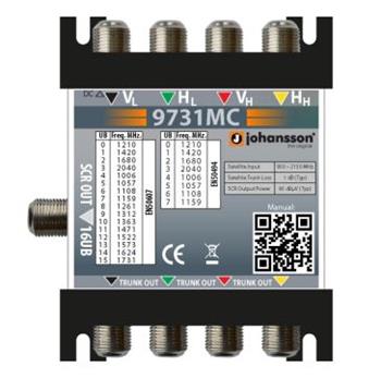 Johansson 9731MC 4xIN 1xOUT 16UB Wideband friendly