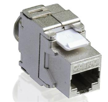 Keystone RJ45 tienený CAT6, S/FTP