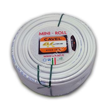 Koaxiálny kábel CAVEL MINI ROLL RP65B 5m, 10m, 15m, 20m, 25m, 30m, 40m, 50m