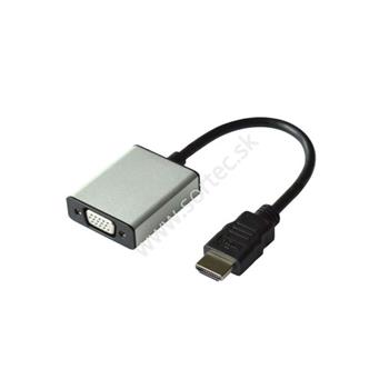 Konvertor HDMI na VGA + audio, 15cm
