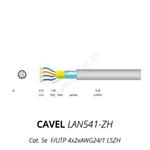 LAN kábel CAVEL 541, Cat.5, LSZH,  F/UTP (FTP), 300m balenie