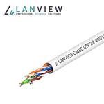 LAN kábel Lanview CAT5E, UTP, LSZH, 305m box