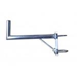 Mast bracket STV500/200-42GZ, 2x vinkel, d100 mm