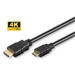 MicroConnect HDMI 1.4 Type A - HDMI Type C, 1,5m