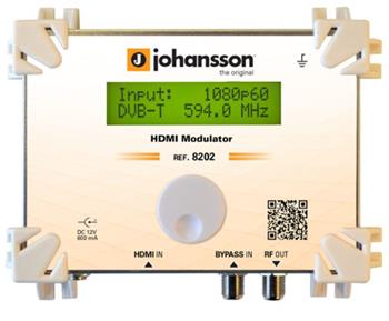 Modulátor HDMI / DVB-T,C Johansson 8202