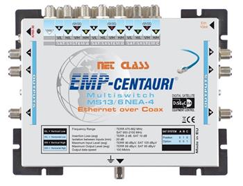 Multiprepínač EoC Ethernet EMP-Centauri MS13/6NEU-4