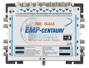 Multiprepínač EoC Ethernet EMP-Centauri MS17/10NEU-4