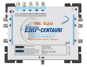 Multiprepínač EoC Ethernet EMP-Centauri MS5/6NEU-4