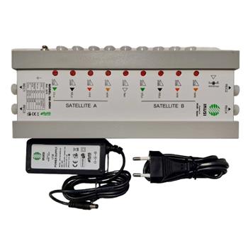 Multiswitch for 2 satellite Ikusi SM-0904