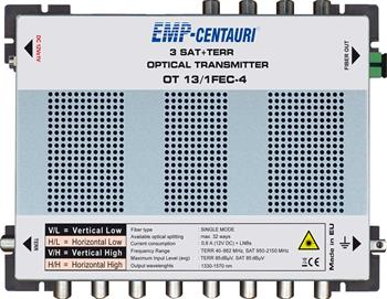 Optický vysielač EMP-Centauri OT13/1FEC-4
