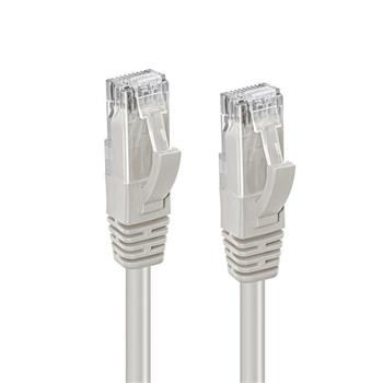 Patch kábel MicroConnect CAT6 U/UTP 0,2m, šedý