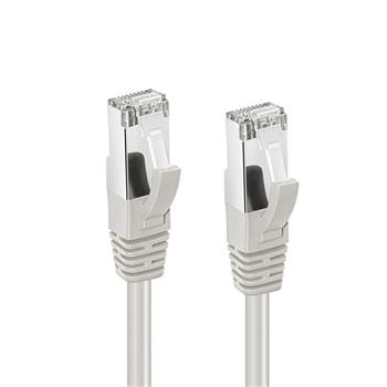 Patch kábel Microconnect Cat6A, S/FTP 0,25m, LSZH, Cu, šedý