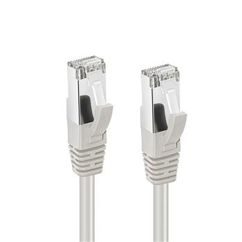 Patch kábel Microconnect Cat6A, S/FTP 0,5m, LSZH, Cu, šedý