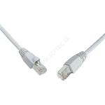 Patch kábel SOLARIX Cat6 SFTP 0,5m, šedý, snag-proof ochrana