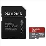 SanDisk ULTRA MicroSDXC 64GB 140 MB/s A1 Class 10 UHS-I + adaptér