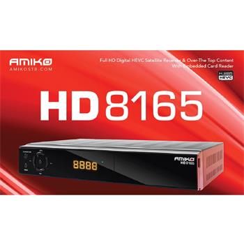 Satelitný prijímač DVB-S/S2 AMIKO HD 8165 (H.265 - HEVC)