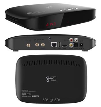 Satelitný Skylink Ready prijímač DVB-S/S2 GoSAT GS 7070 PVRi