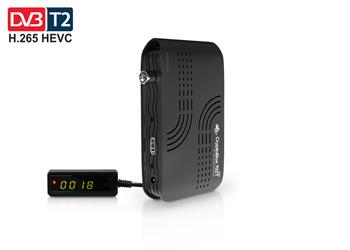 Terestriálny prijímač DVB-T/T2 AB Cryptobox 702T Mini H.265(HEVC)