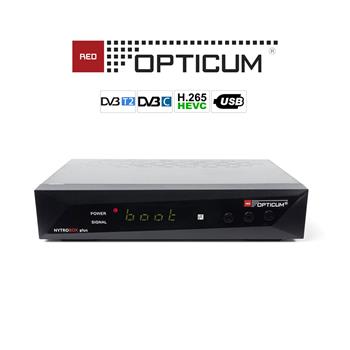 Terestriálny prijímač DVB-T/T2/C Opticum Nytro Box PLUS H.265 HEVC