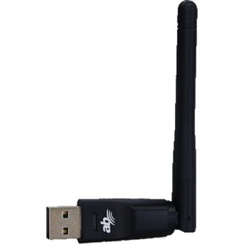 WiFi USB adaptér AB 2,4 GHz s anténou 2dB